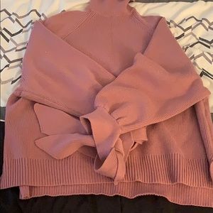 New Zara pink sweater